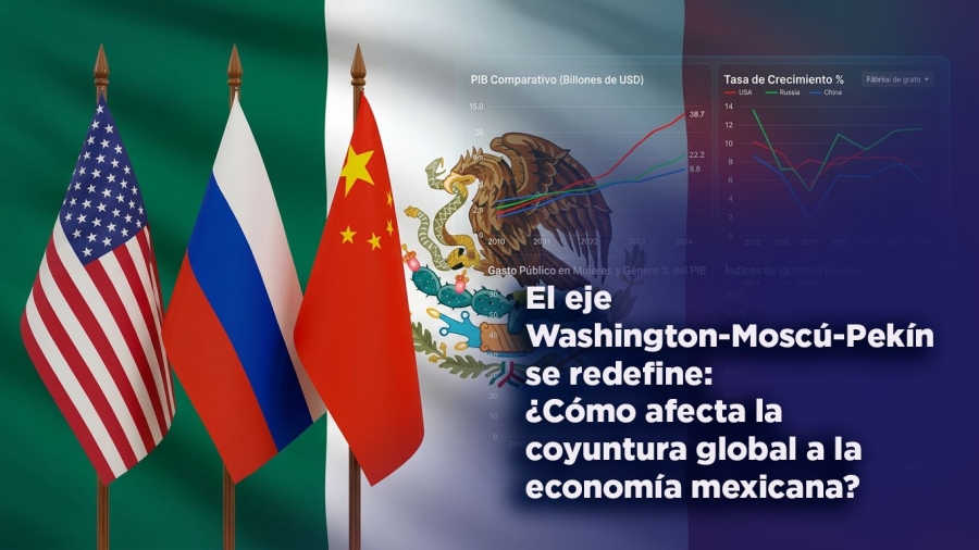 El eje Washington-Moscú-Pekín se redefine: ¿Cómo afecta la coyuntura global a la economía mexicana?