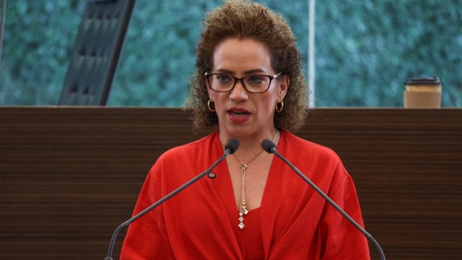 «Una reforma engañosa»: Adriana Meza (PRI) vota en contra del recorte a municipios y acusa distractor político