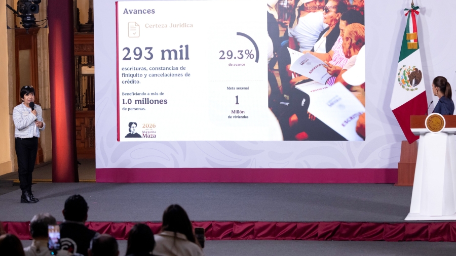El fin de los «créditos impagables»: Sheinbaum reporta 274 mil casas en construcción y reestructura de deudas a 5 millones de familias