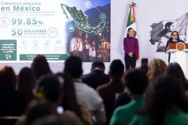 De la sierra a la capital: Sheinbaum lanza plan de electrificación total y estrena hospital público con IA en Xoco