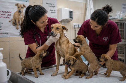 PROYECTO REVOLUCIONARIO: La veterinaria Karla Gastélum busca terminar con el sacrificio de perros callejeros en México en clínicas médicas gratuitas 