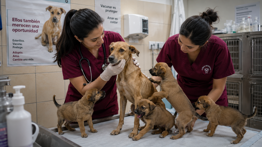 PROYECTO REVOLUCIONARIO: La veterinaria Karla Gastélum busca terminar con el sacrificio de perros callejeros en México en clínicas médicas gratuitas 