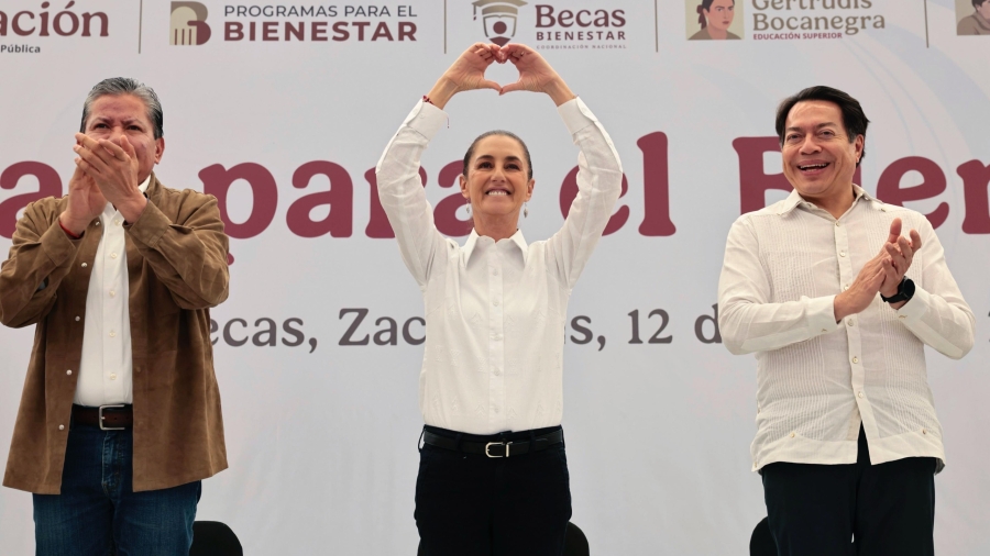 Que el transporte no decida quién estudia: Sheinbaum lleva la Beca Gertrudis Bocanegra a Zacatecas