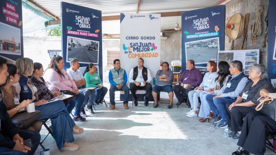 Cercanía de un día: Cabrera recibe 120 peticiones en Cerro Gordo, pero no acredita cuántas resolvió