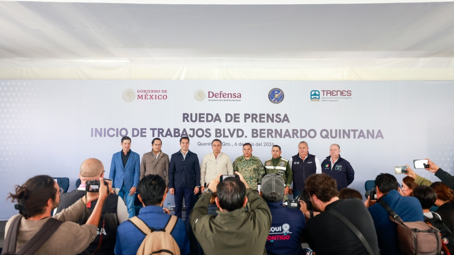 Bernardo Quintana entra en modo obra: AMEQ anuncia operativo por trabajos del Tren México–Querétaro
