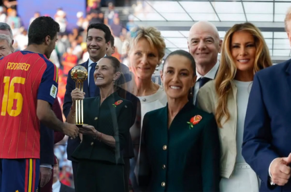 Claudia Sheinbaum proyecta la imagen de México en la final del Mundial