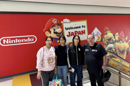Jovenes estudiantes de Aguascalientes llegan a Japón
