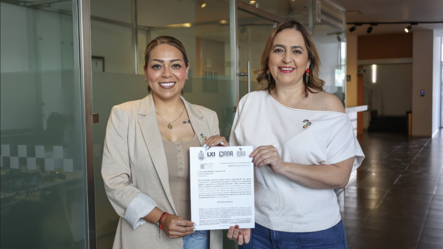 Las Diputadas Ginna y Perla del Verde Presentan Iniciativa
