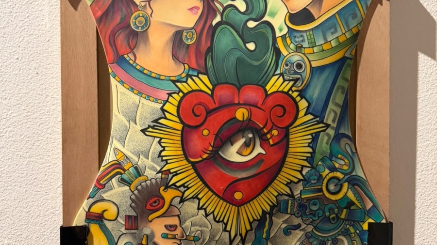 El tatuaje se descuelga del cuerpo y se cuelga en la pared: la exposición que Querétaro abrió en el CEART